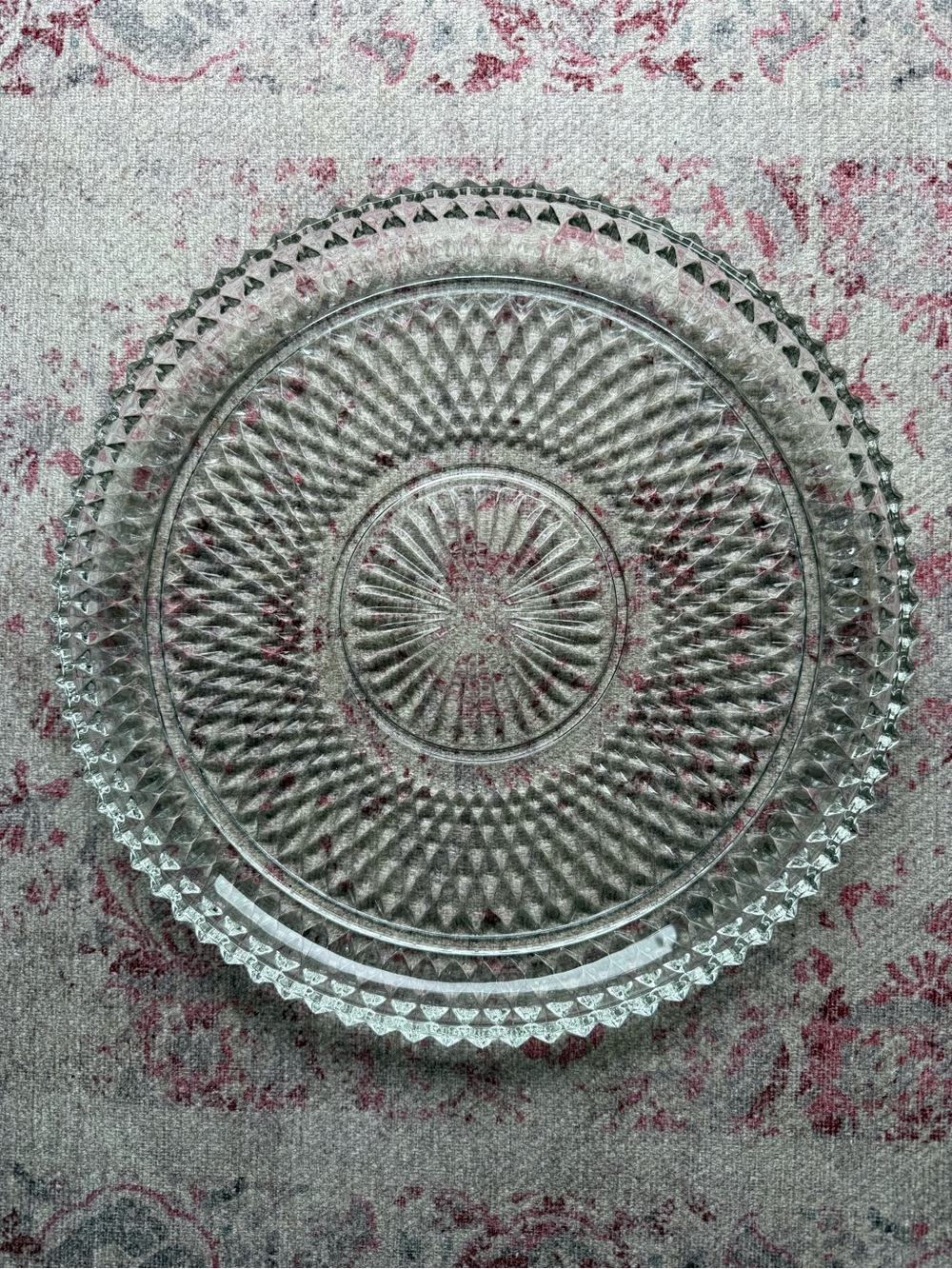 Vintage Indiana Glass Hostess Platter